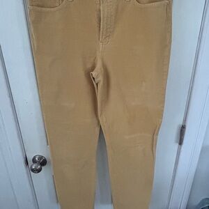J. Crew Mustard Corduroy Pants
